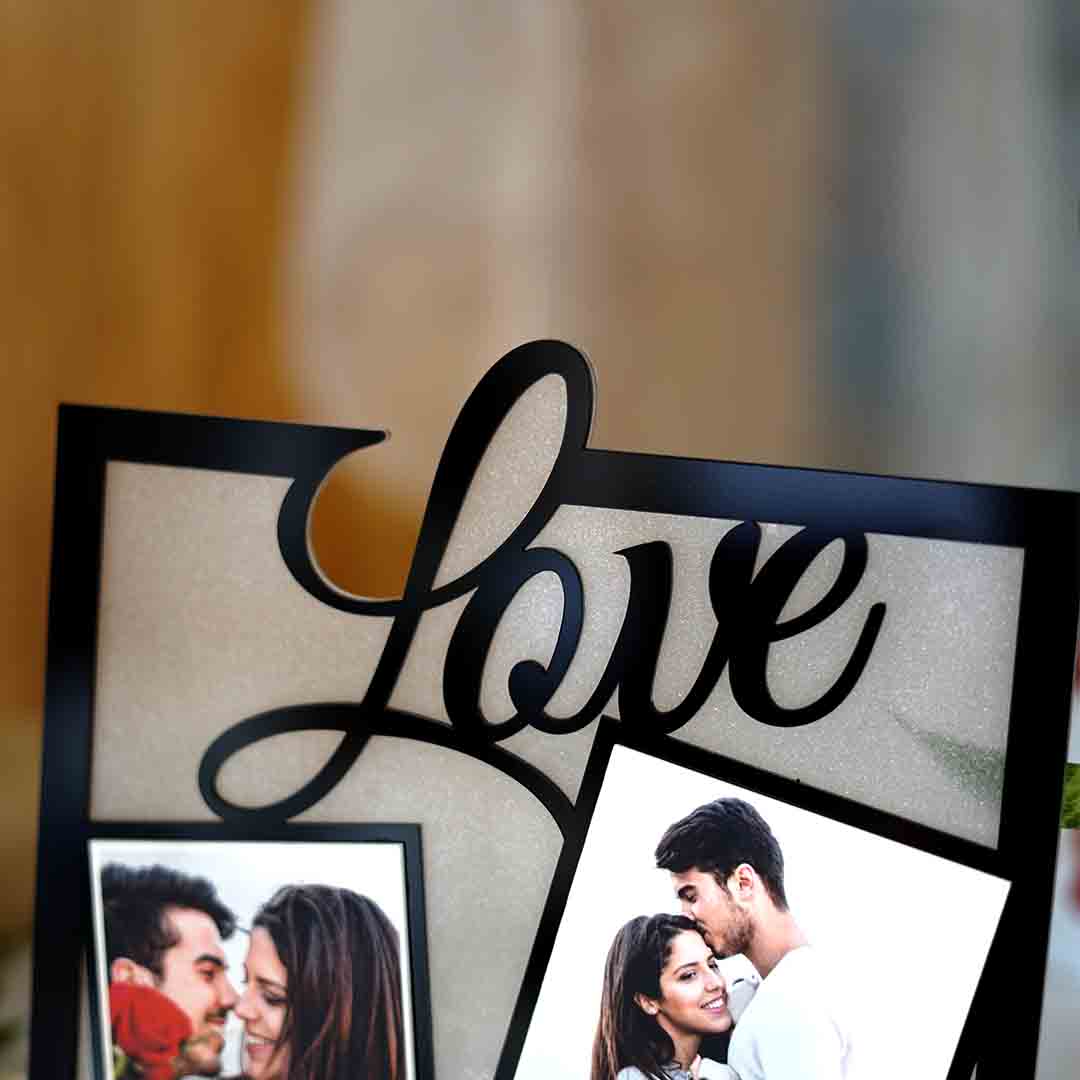 Acrylic Couple Photo Frame