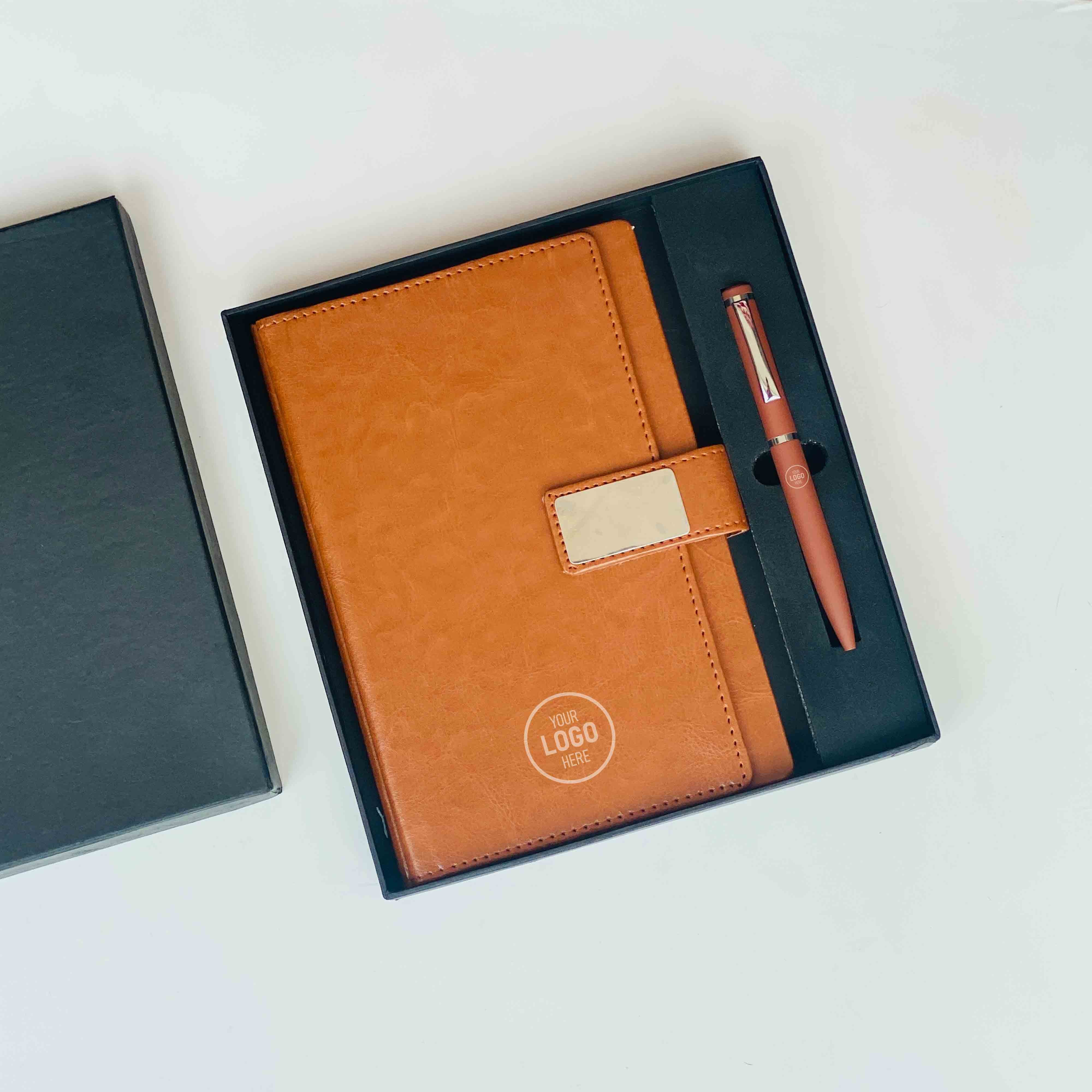 Corporate Gift With NotePad & Pen - Orbiz Creativez