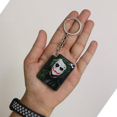 DC Joker Photo Printed Keychain - Orbiz Creativez