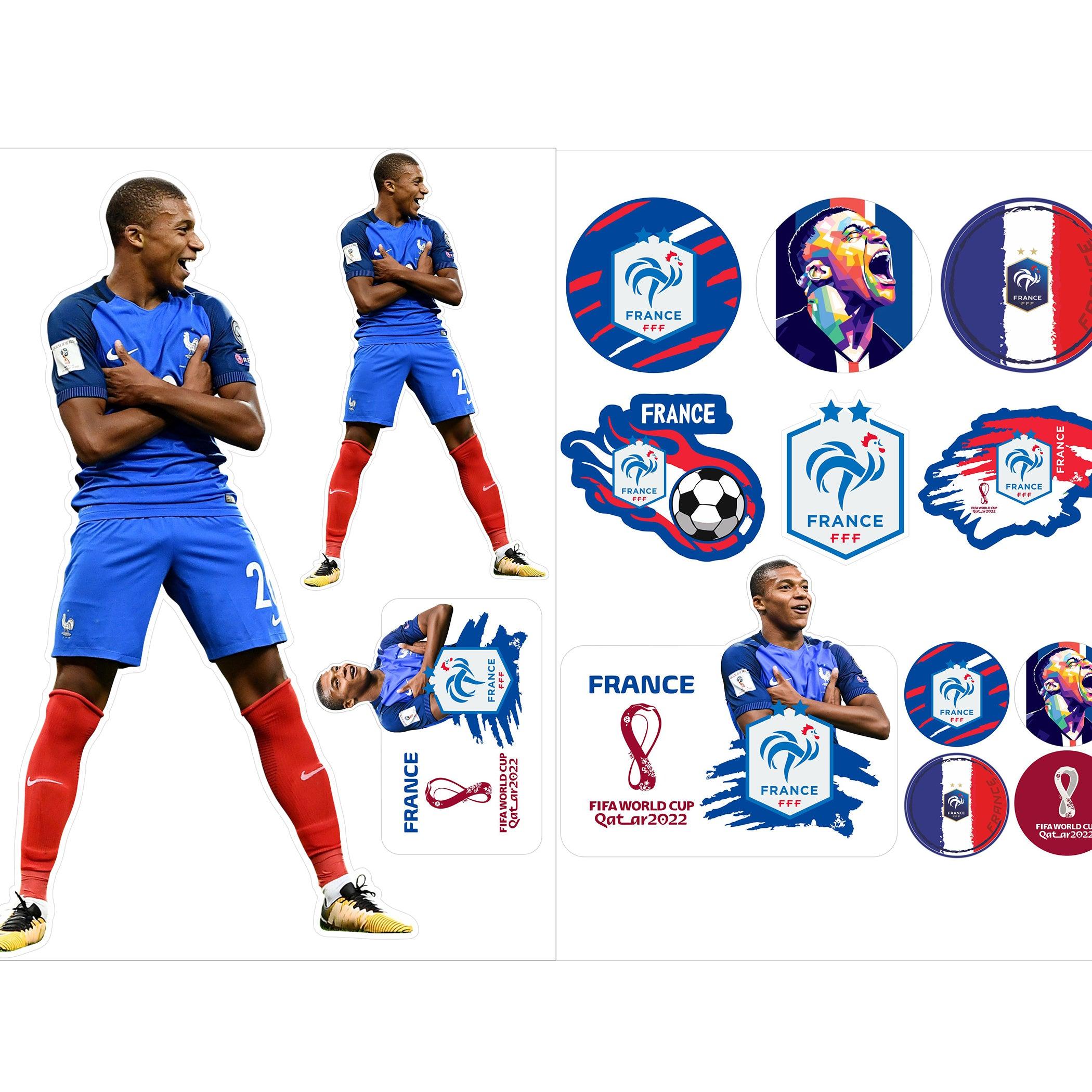 France Combo Stickers - Orbiz Creativez