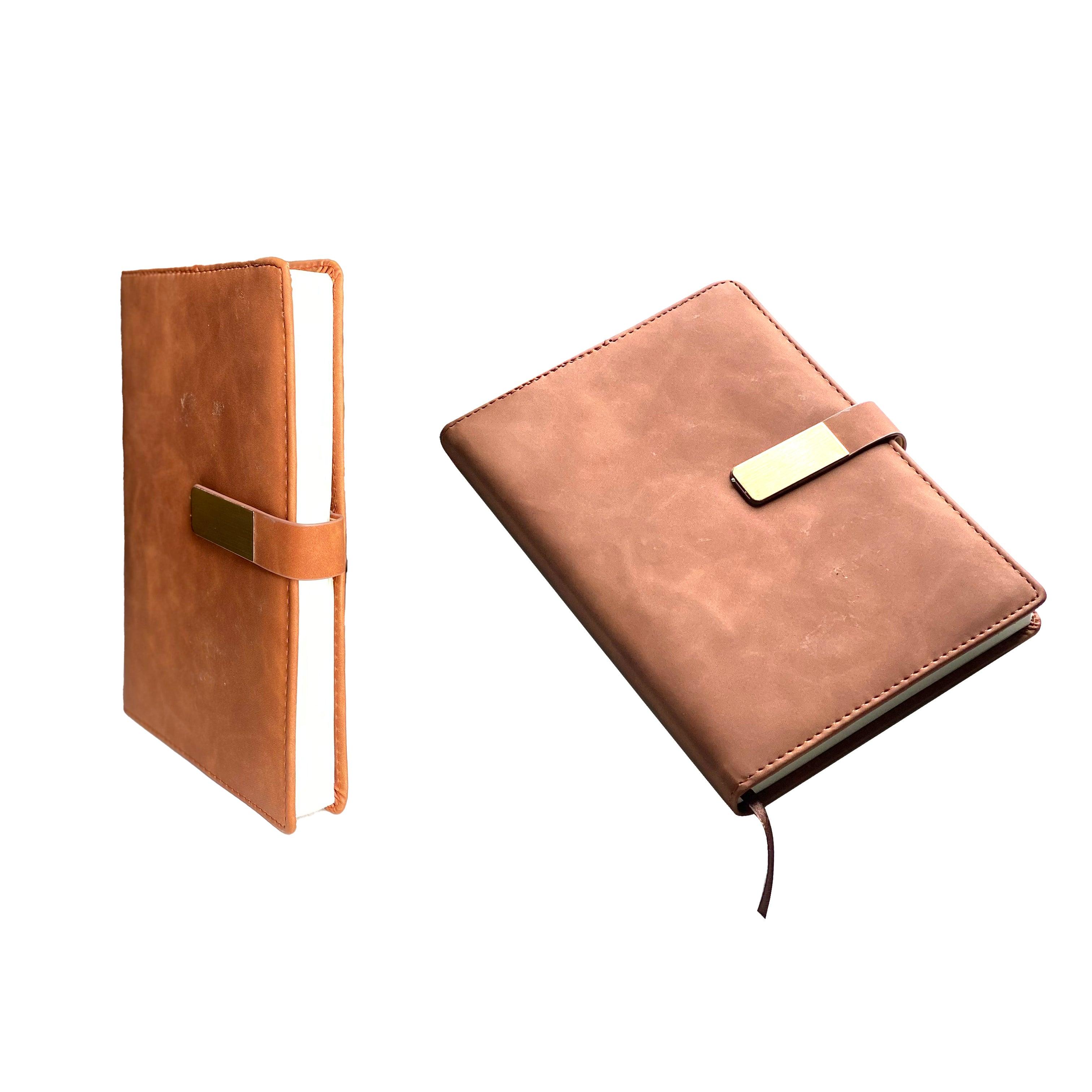 Customized Brown Colour Notepad - Orbiz Creativez