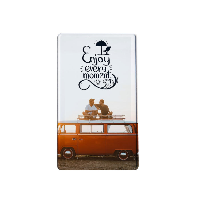 Enjoy Every Moment Photo fun plate
