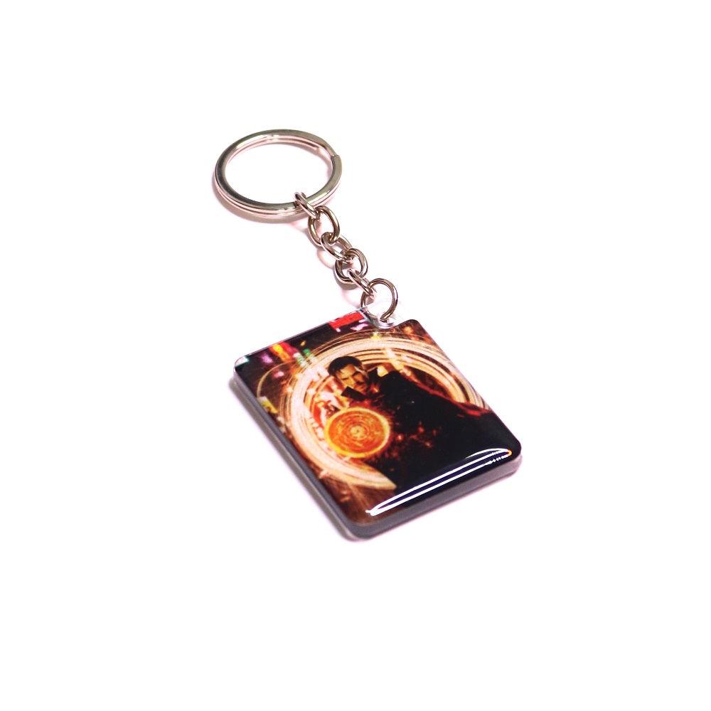 Dr Strange Photo Printed Keychain - Orbiz Creativez