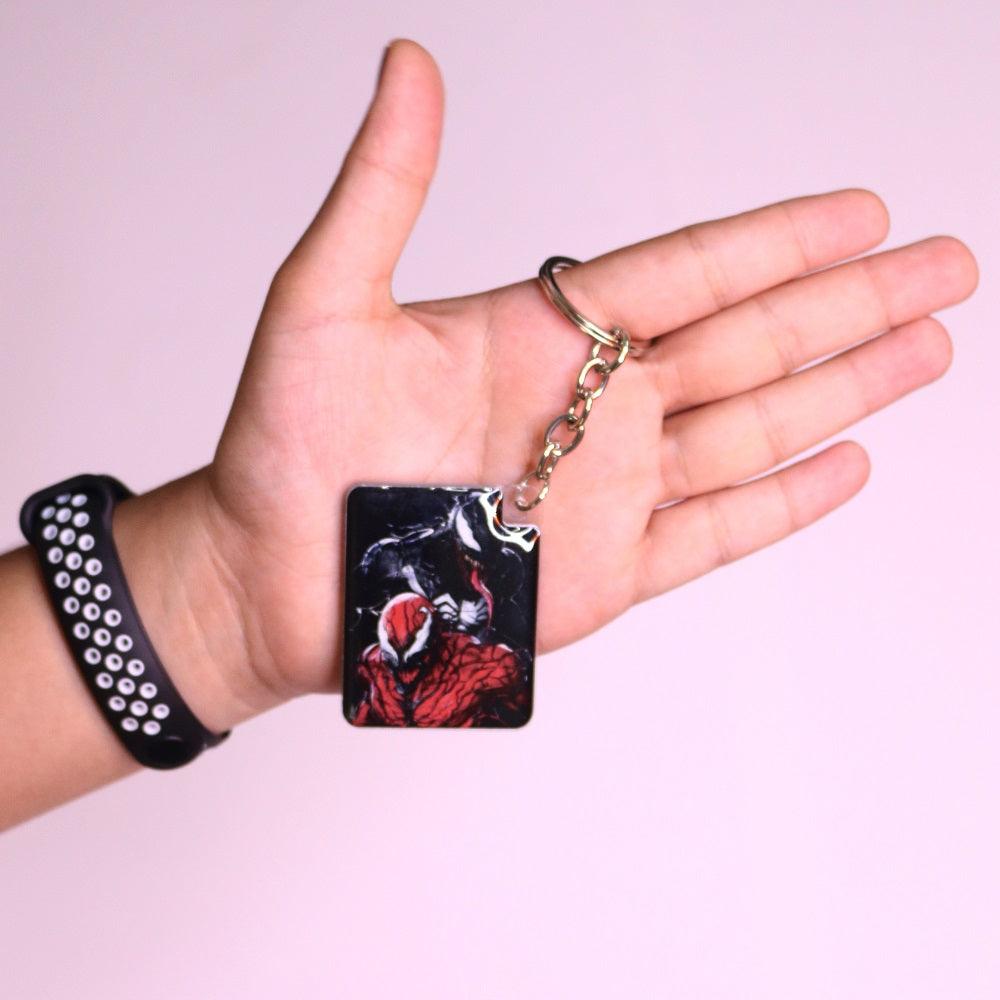 Venom Photo Printed Keychain - Orbiz Creativez