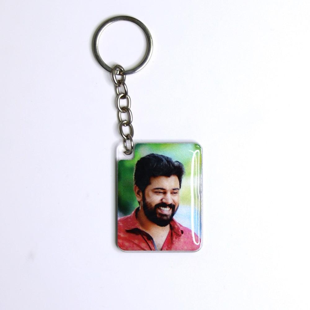 Nivin Pauly Photo Printed Keychain - Orbiz Creativez