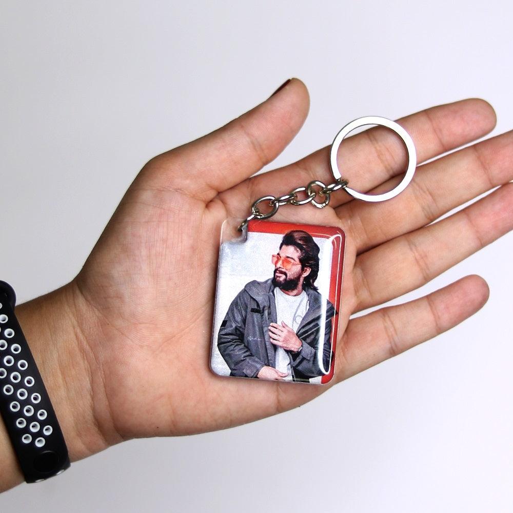 Arjun Reddy Keychain Allu Arjun Photo Printed Keychain – Orbiz Creativez