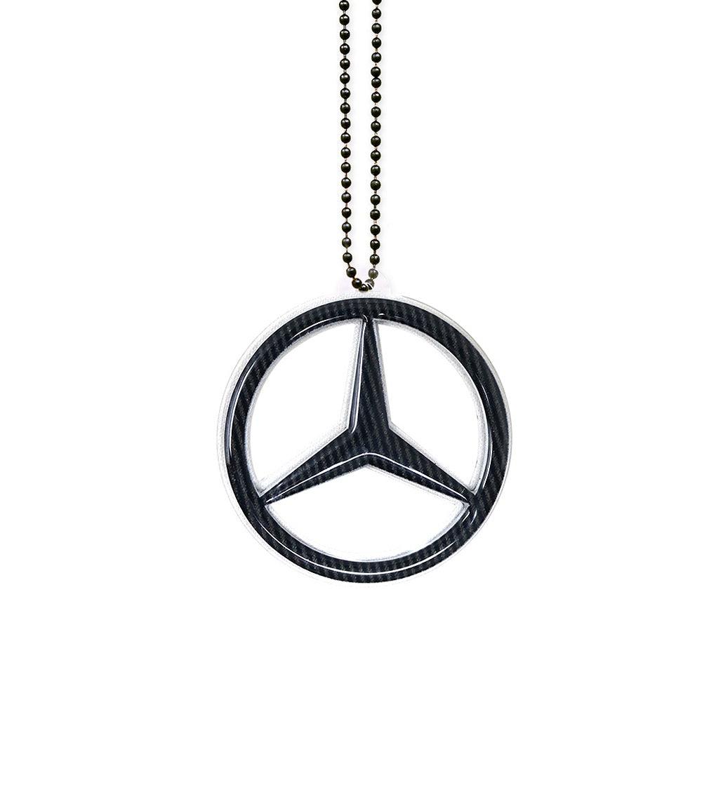 Benz Car Mirror Hanging - Orbiz Creativez