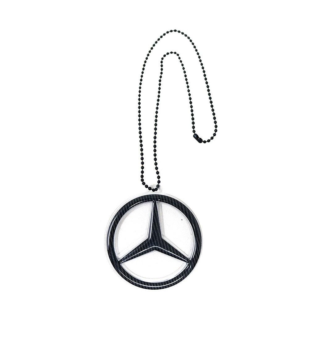 Benz Car Mirror Hanging - Orbiz Creativez