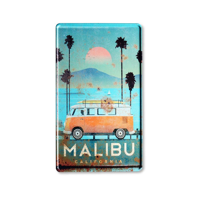 Malibu Retro Van fun plate