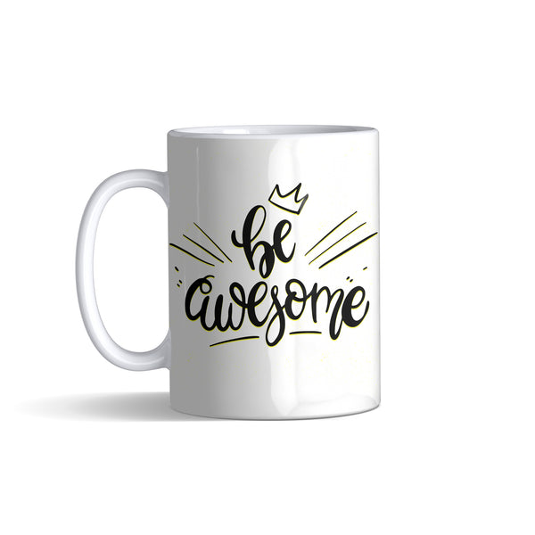 Custom White Printed Mug