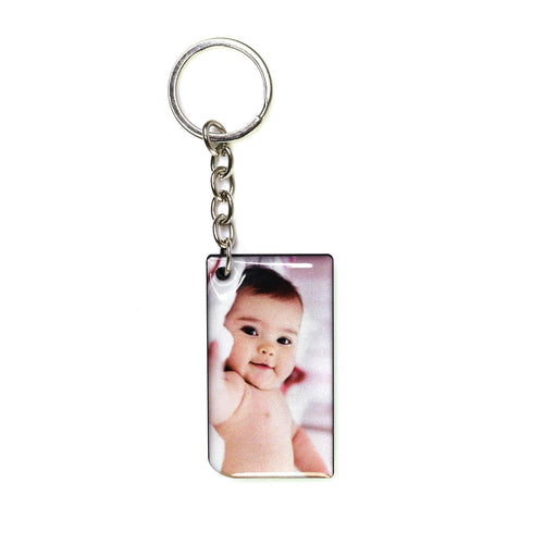 Customized Baby Photo Printed Keychain