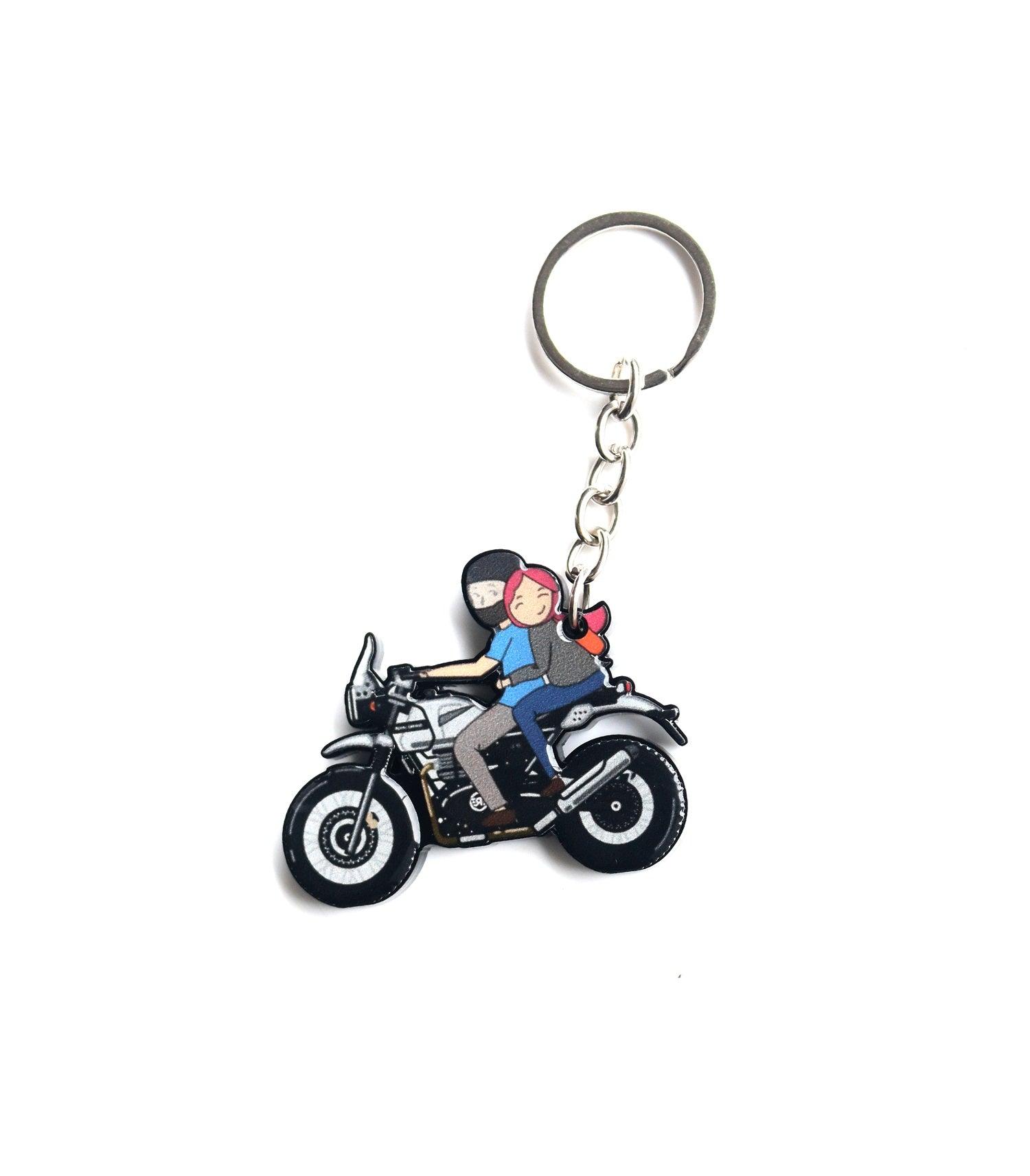 Bike keychain