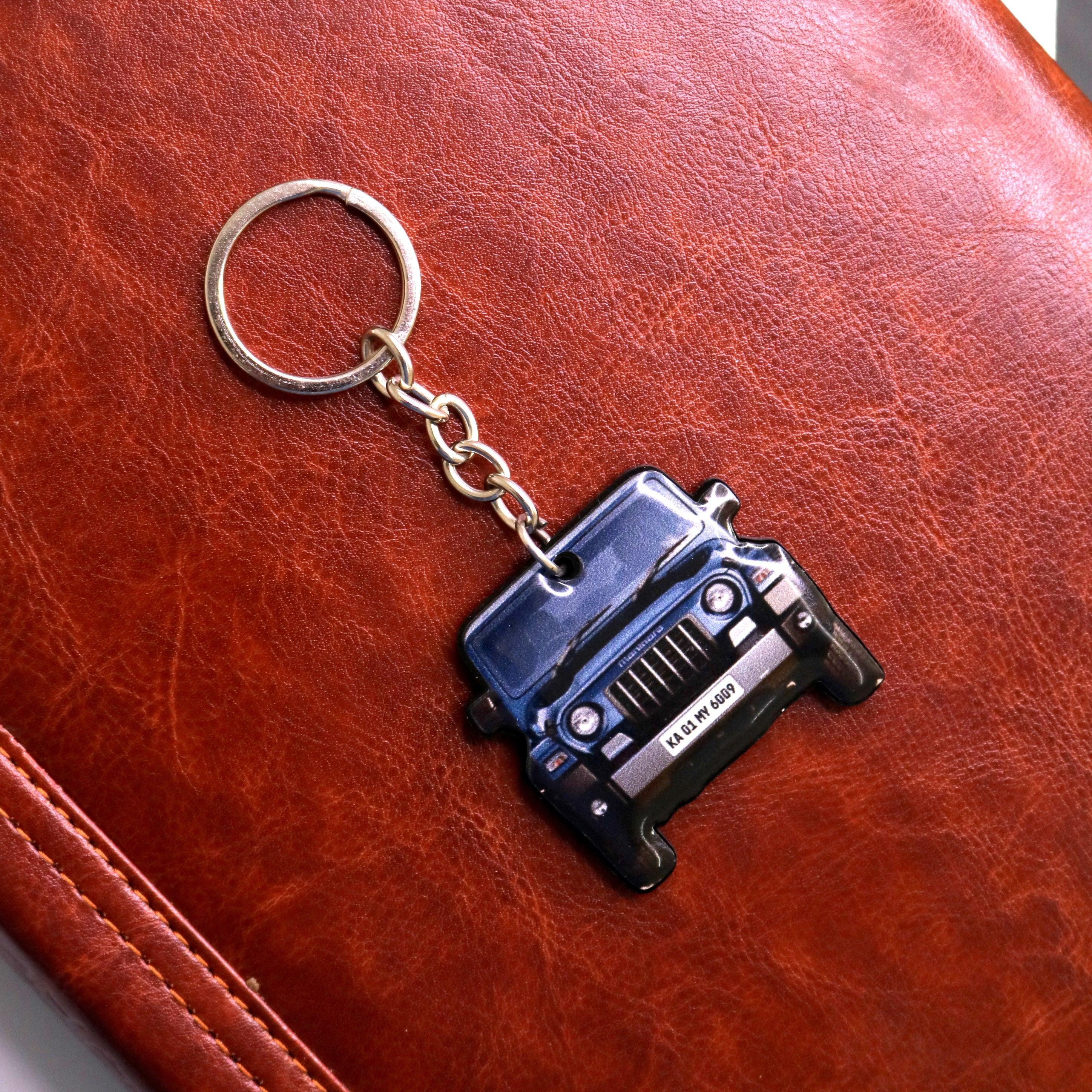 Customized Car Shape Keychain – Orbiz Creativez