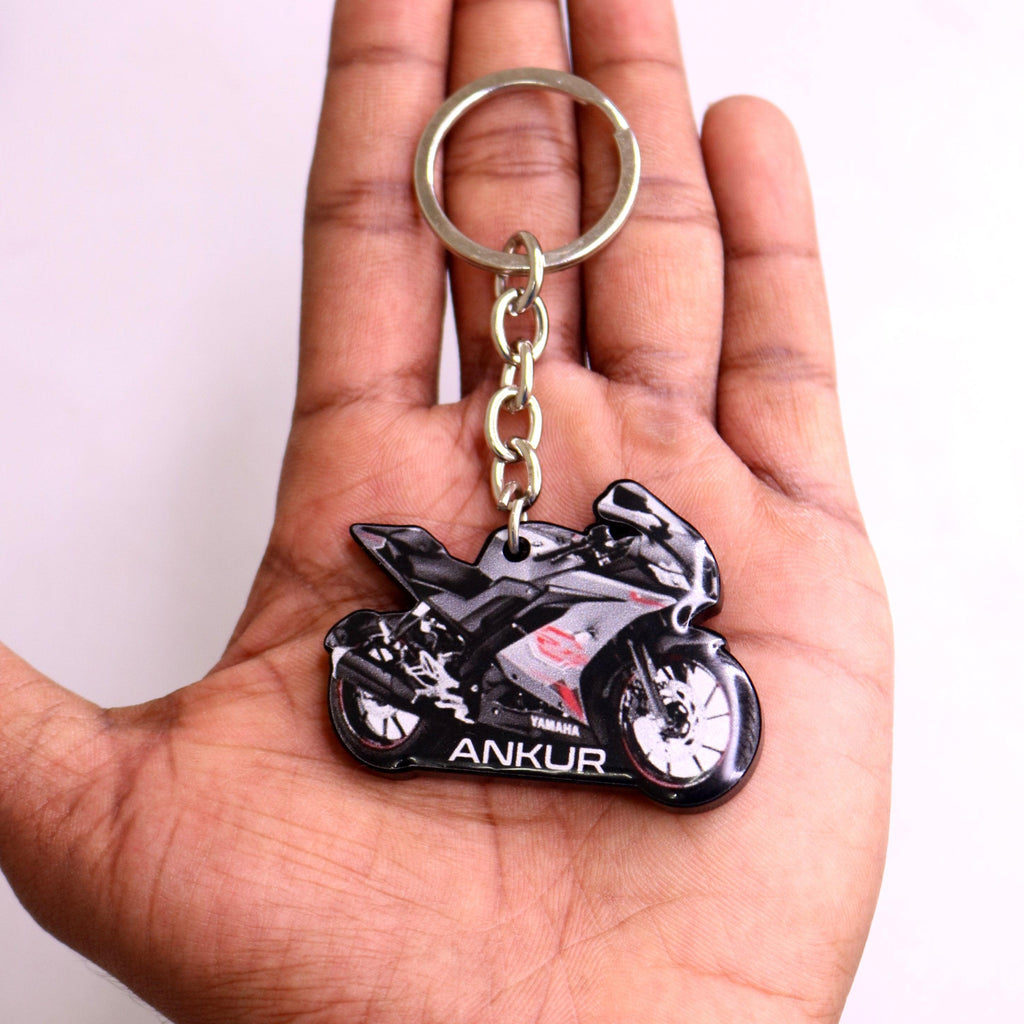 Customized Bike Shape Keychain Creativez