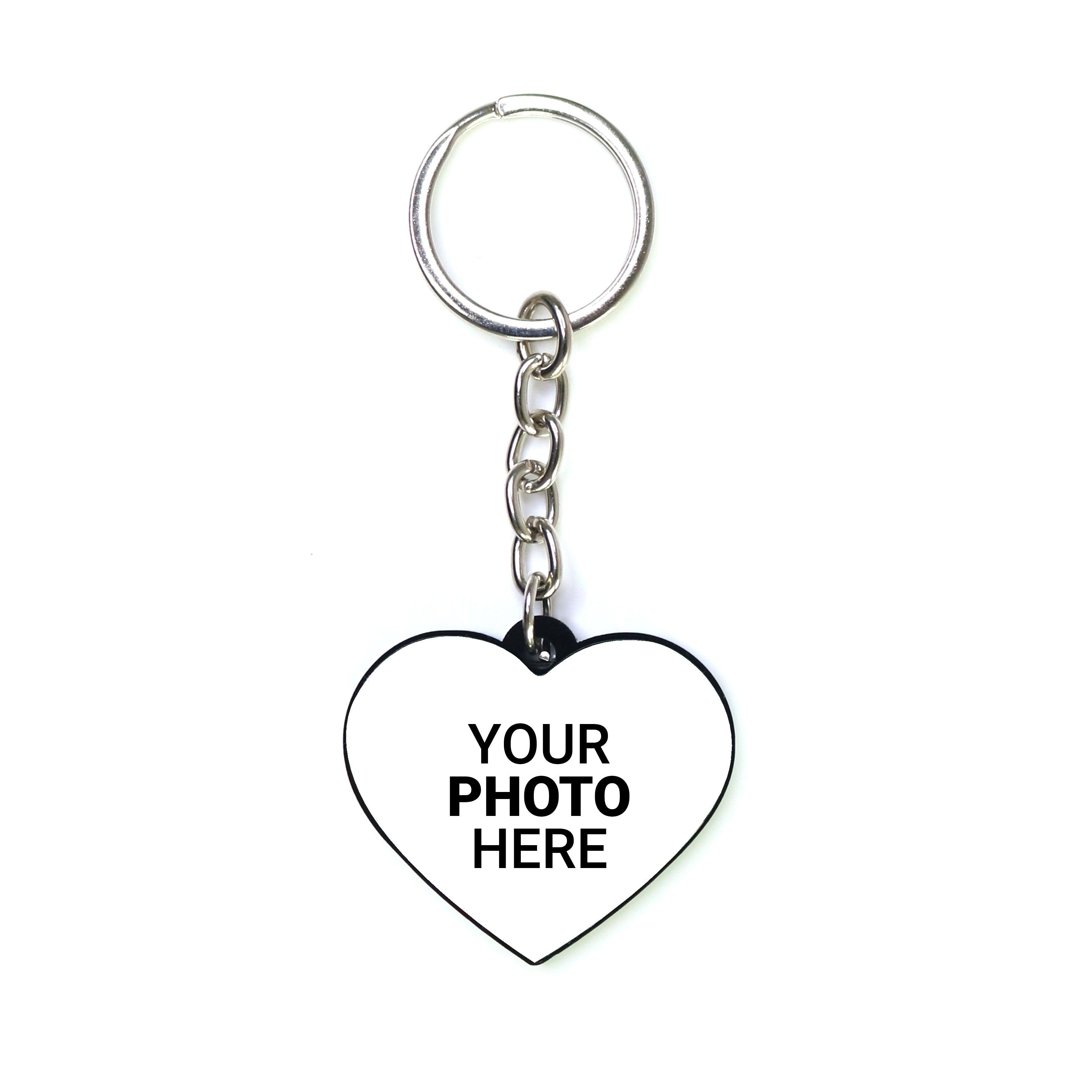 Couple Photo Printed Keychain - Orbiz Creativez