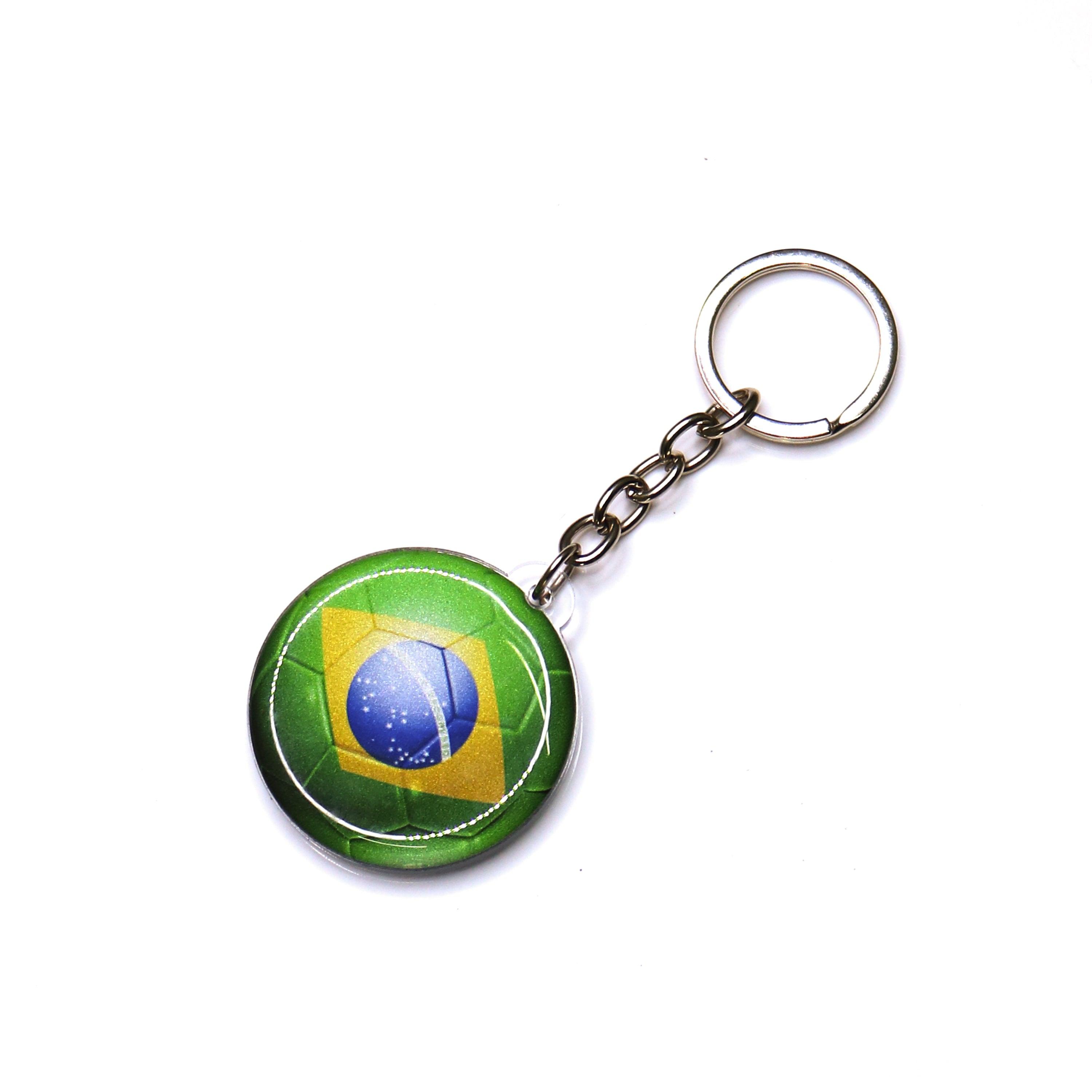 Brazil Keychain - Orbiz Creativez
