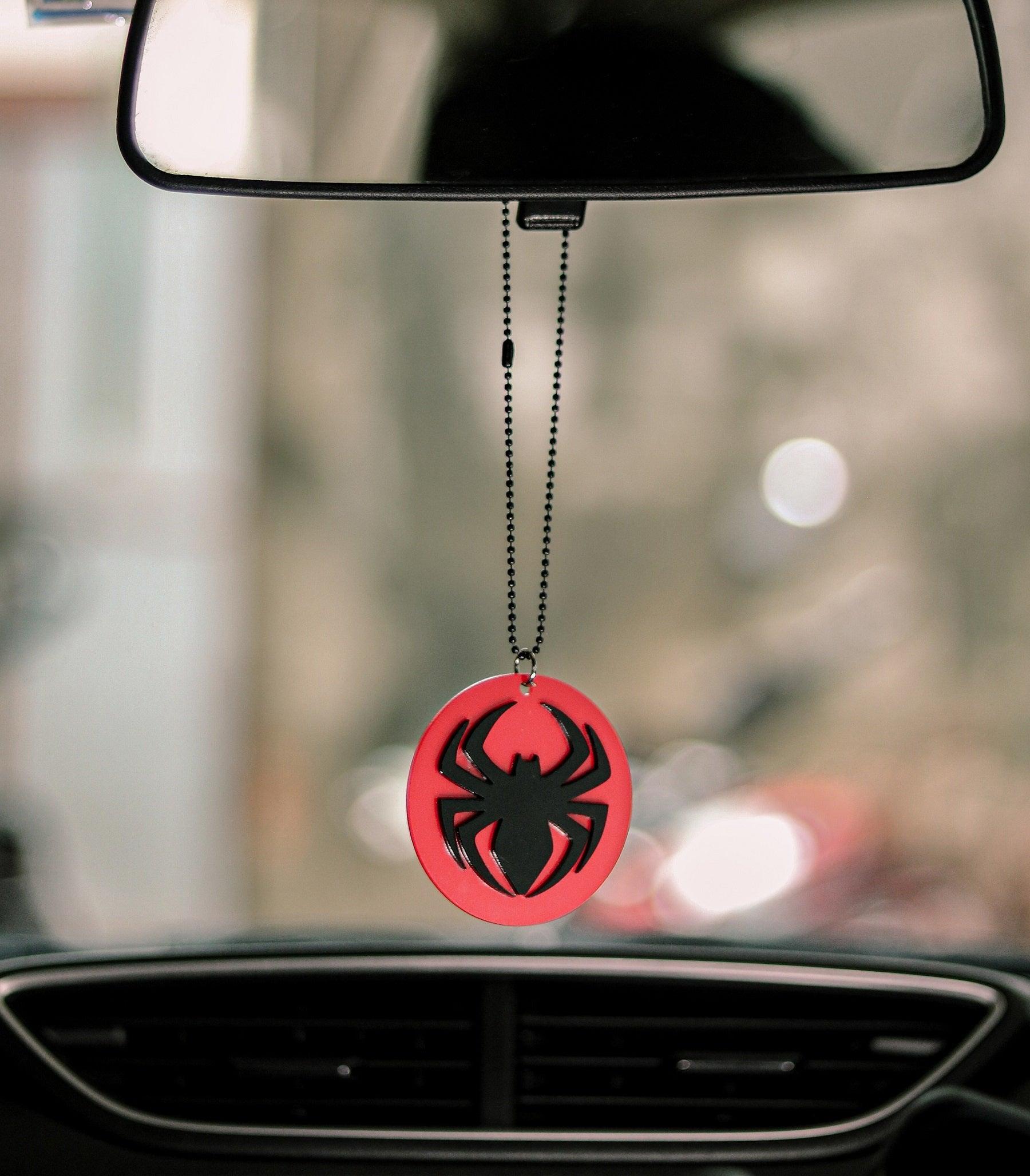 Spiderman Car Mirror Hanging - Orbiz Creativez