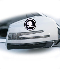 Skoda Car Logo Gel Sticker - Orbiz Creativez