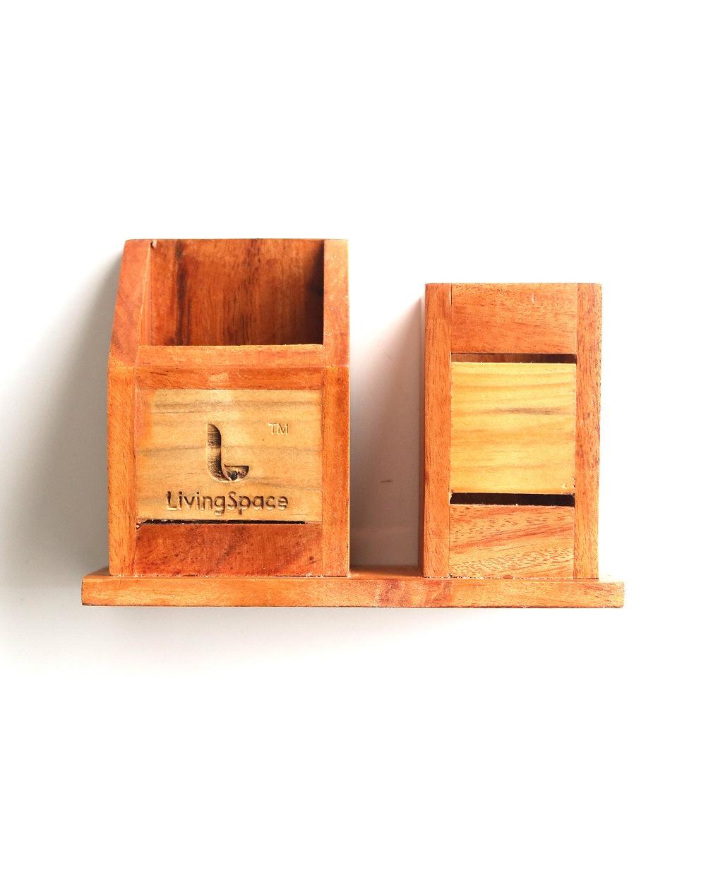 Wooden Pen Holder - Orbiz Creativez