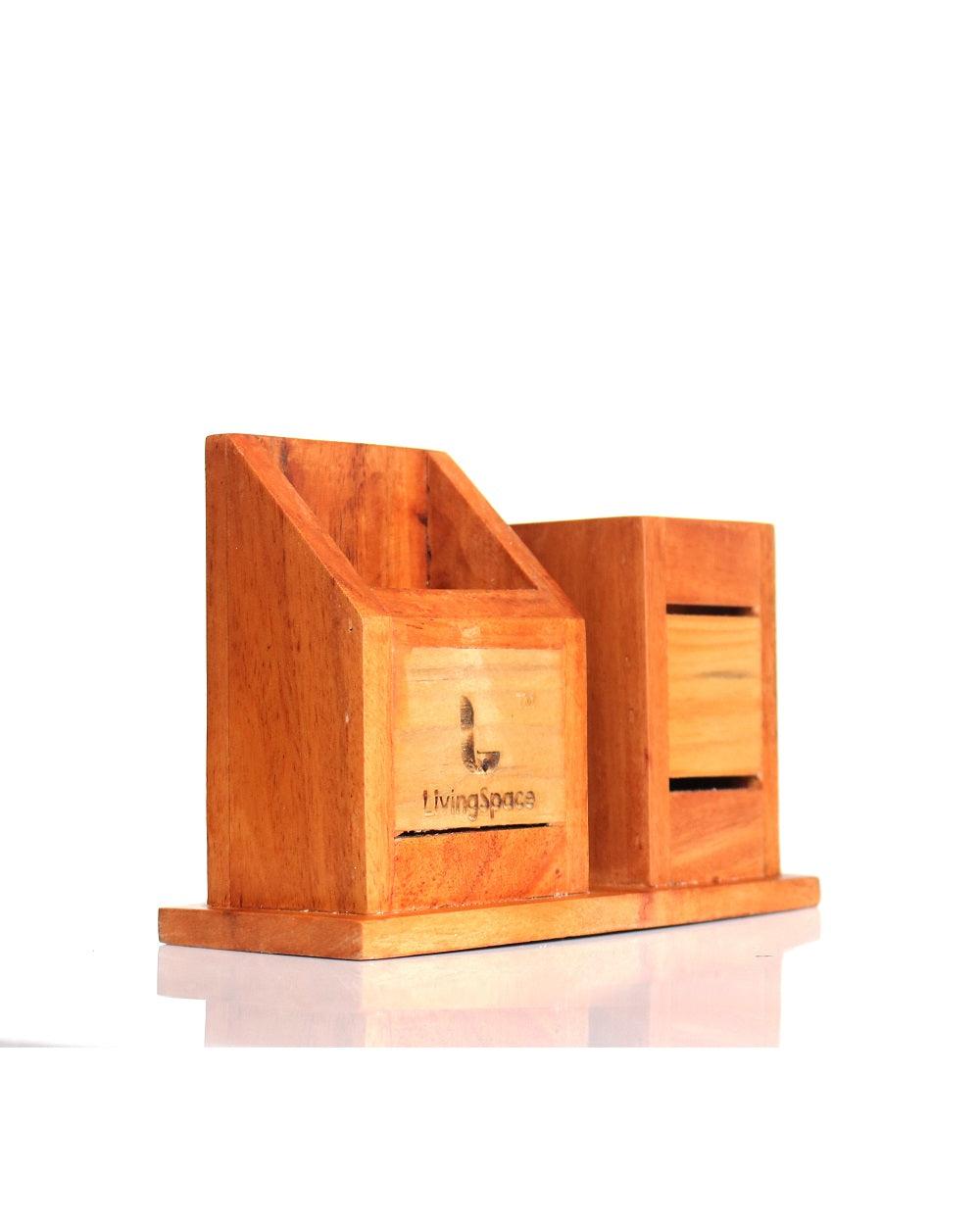 Wooden Pen Holder - Orbiz Creativez