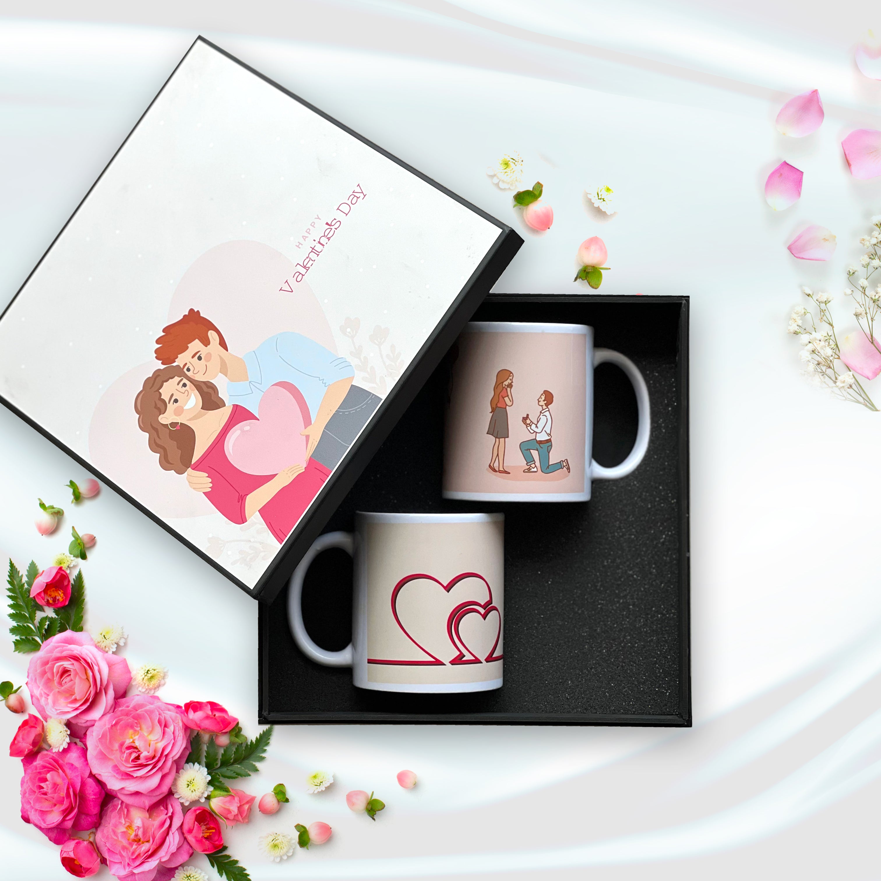 Valentine's Day Mugs Set - Orbiz Creativez