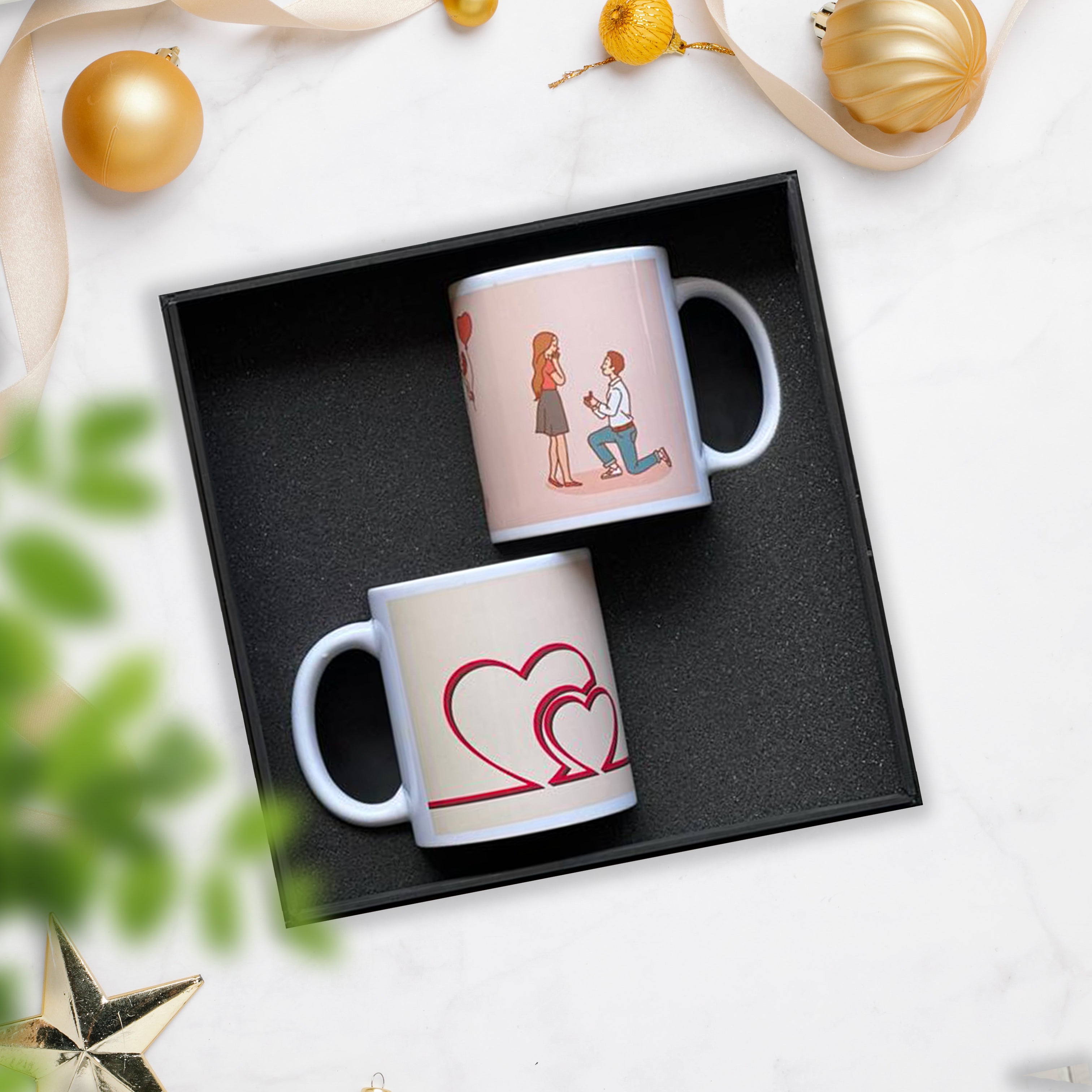 Valentine's Day Mugs Set - Orbiz Creativez