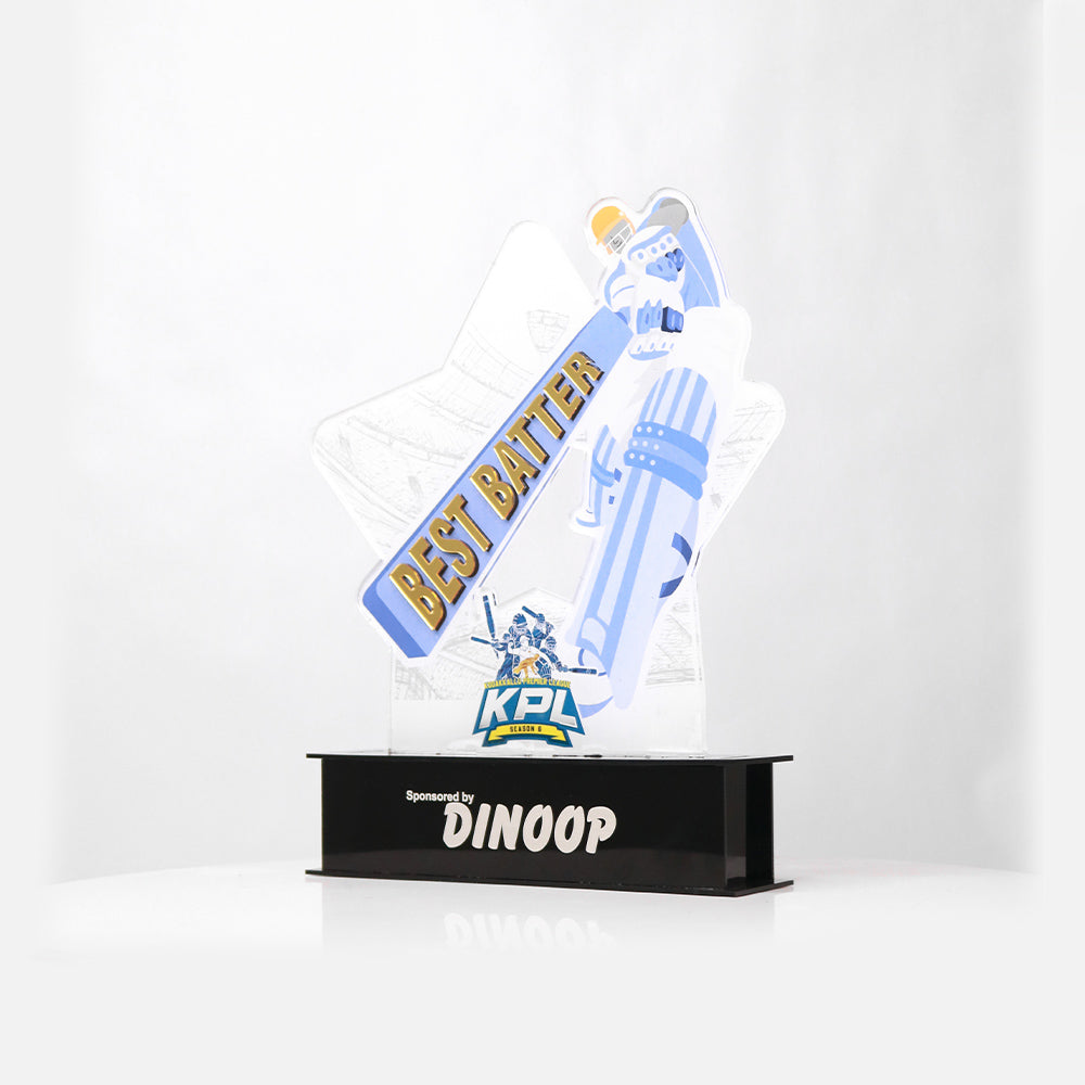 Best Batter Cricket Memento - Orbiz Creativez