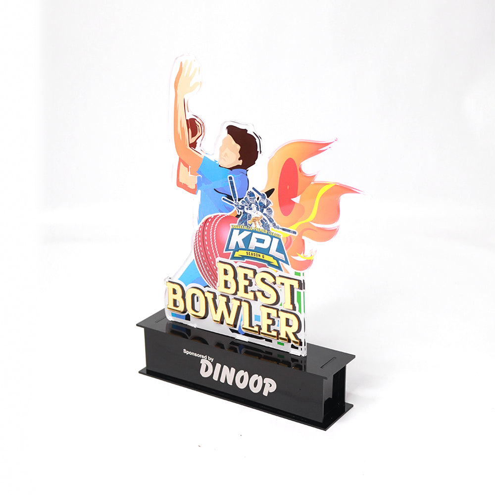 Best Bowler Cricket Mementos - Orbiz Creativez