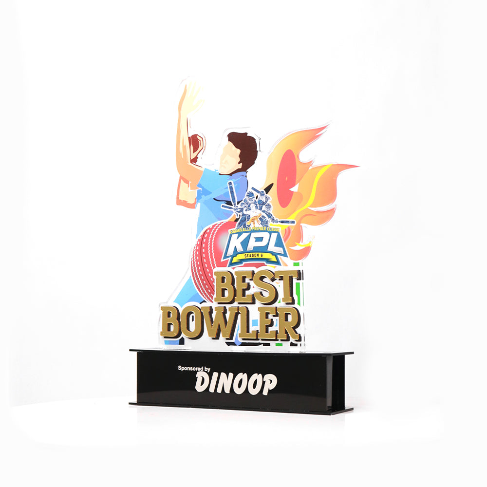 Best Bowler Cricket Mementos - Orbiz Creativez