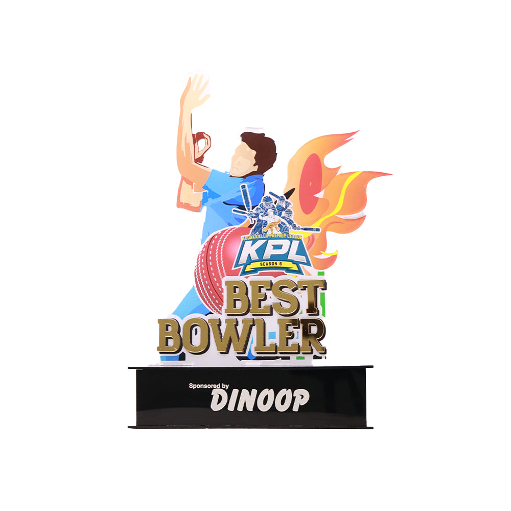 Best Bowler Cricket Mementos - Orbiz Creativez