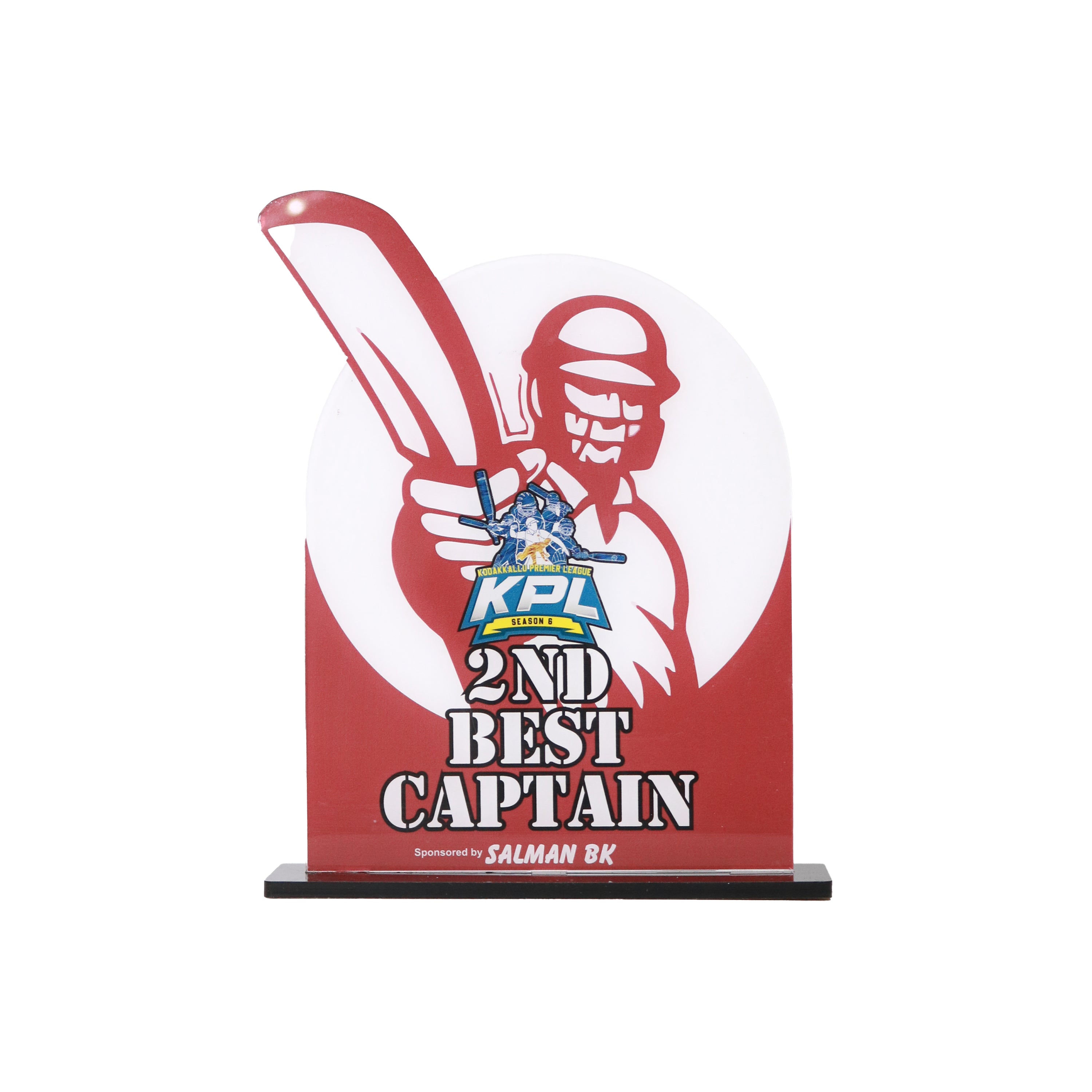 Second Best Captain Cricket Mementos - Orbiz Creativez