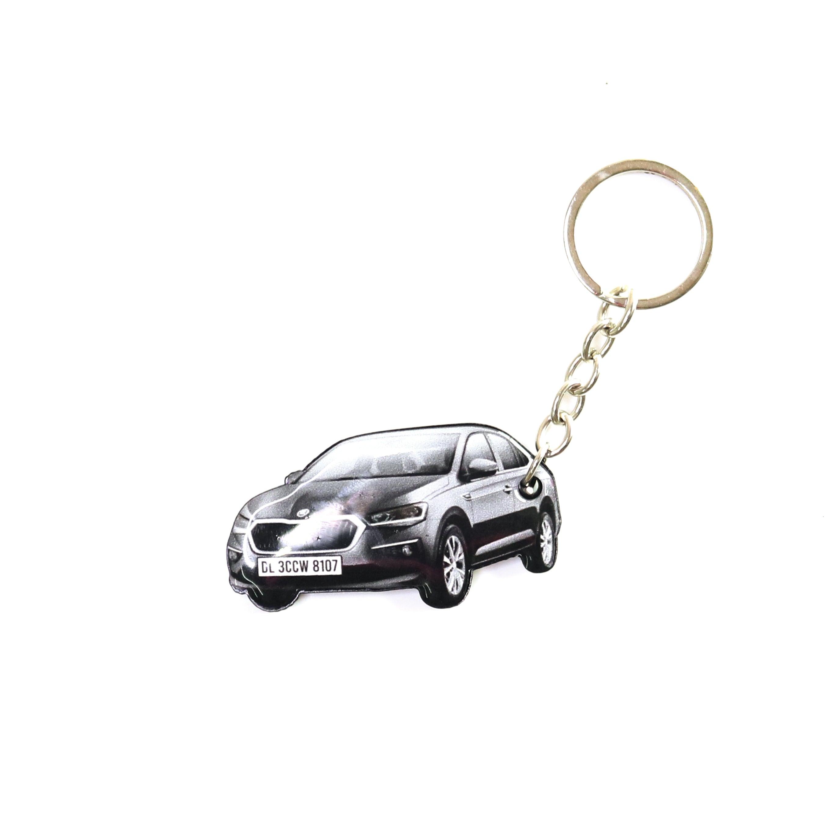Customized Car Shape Keychain – Orbiz Creativez