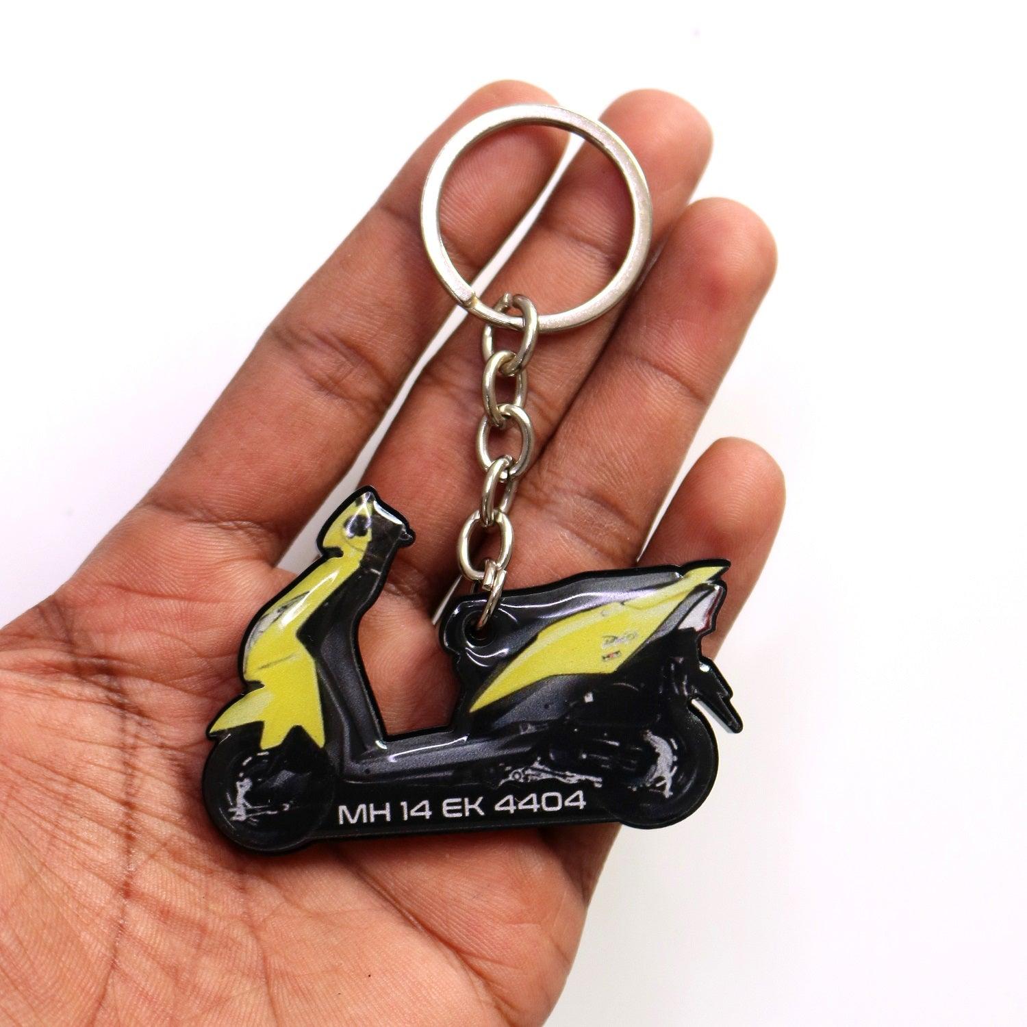 Design Key Chain For Rider Customized Bike Shape Keychain – Orbiz Creativez
