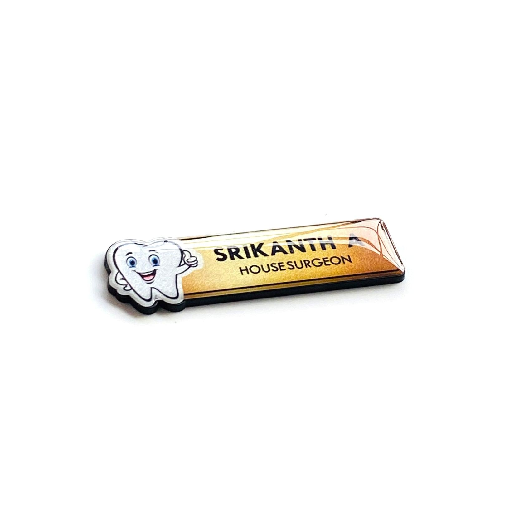 Customized Name Badge - Orbiz Creativez
