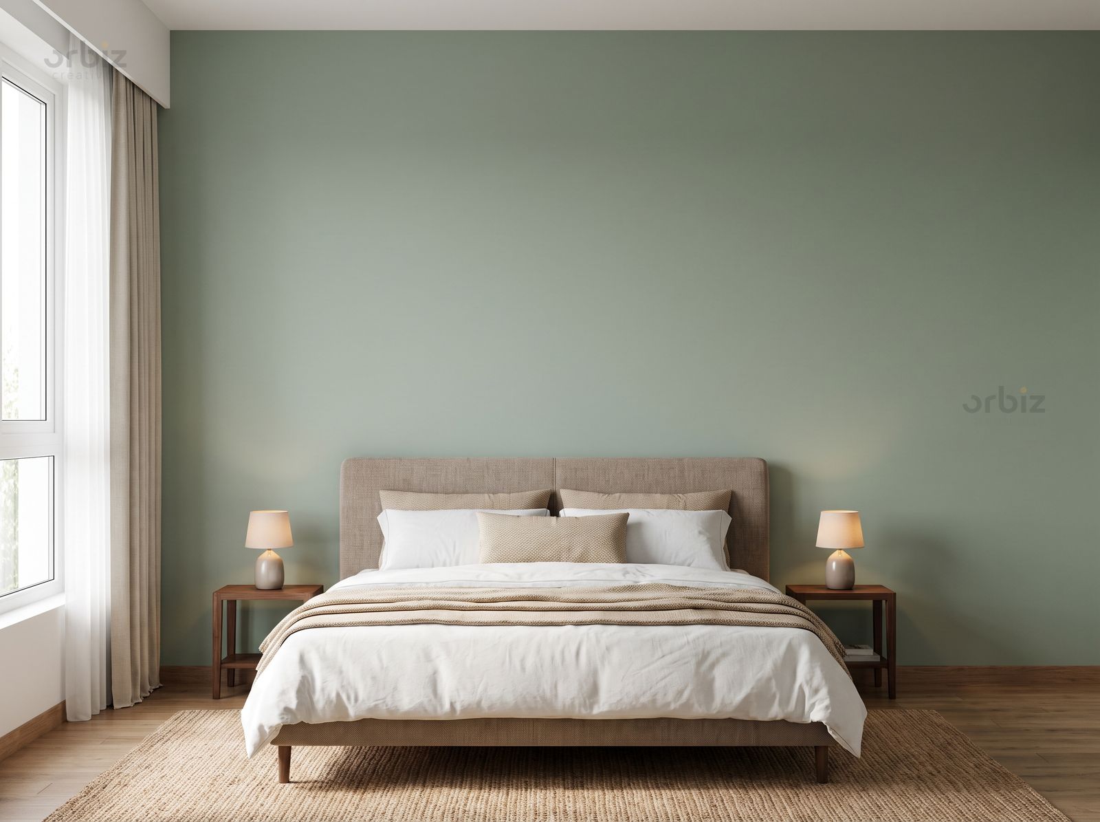 A3 acrylic frame shown to scale above a 60 inch bed